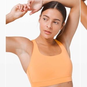 Lululemon Energy Sports Bra-Orange